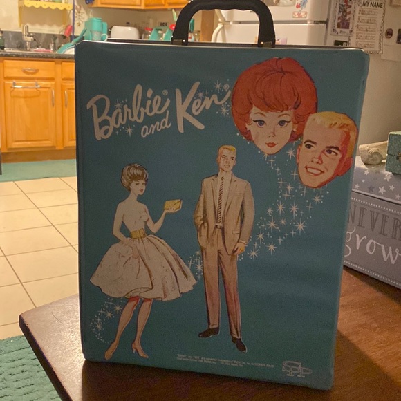 Mattel Other - Mattel Inc 1964 Barbie and Ken Doll Travel Case
